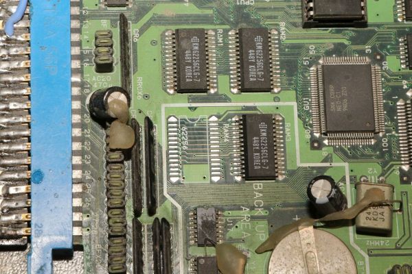 NeoGeo MVS BACKUP RAM ERROR