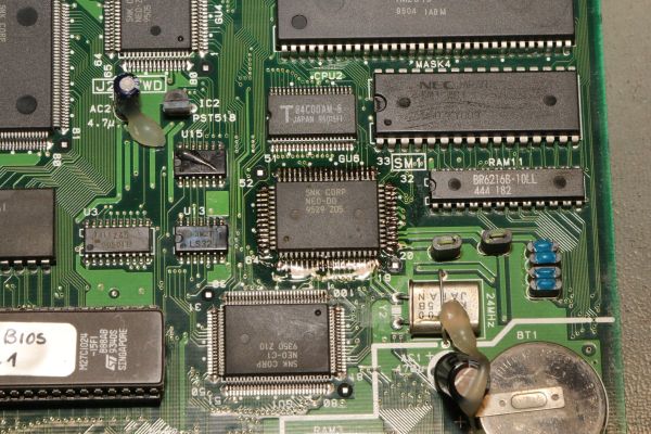 NeoGeo MVS Soundfehler