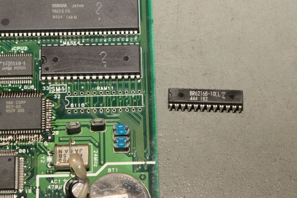 NeoGeo MVS Soundfehler