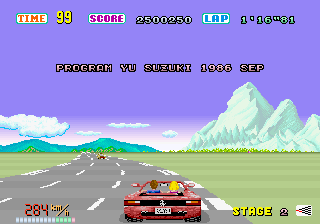 Screenshot Out Run
