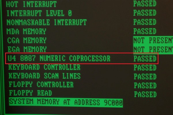 INTEL 8087