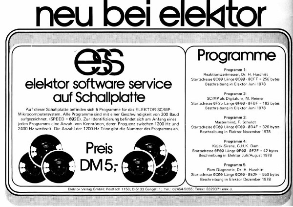 Elektor ESS