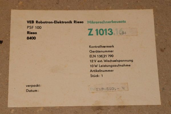 Robotron Z1013