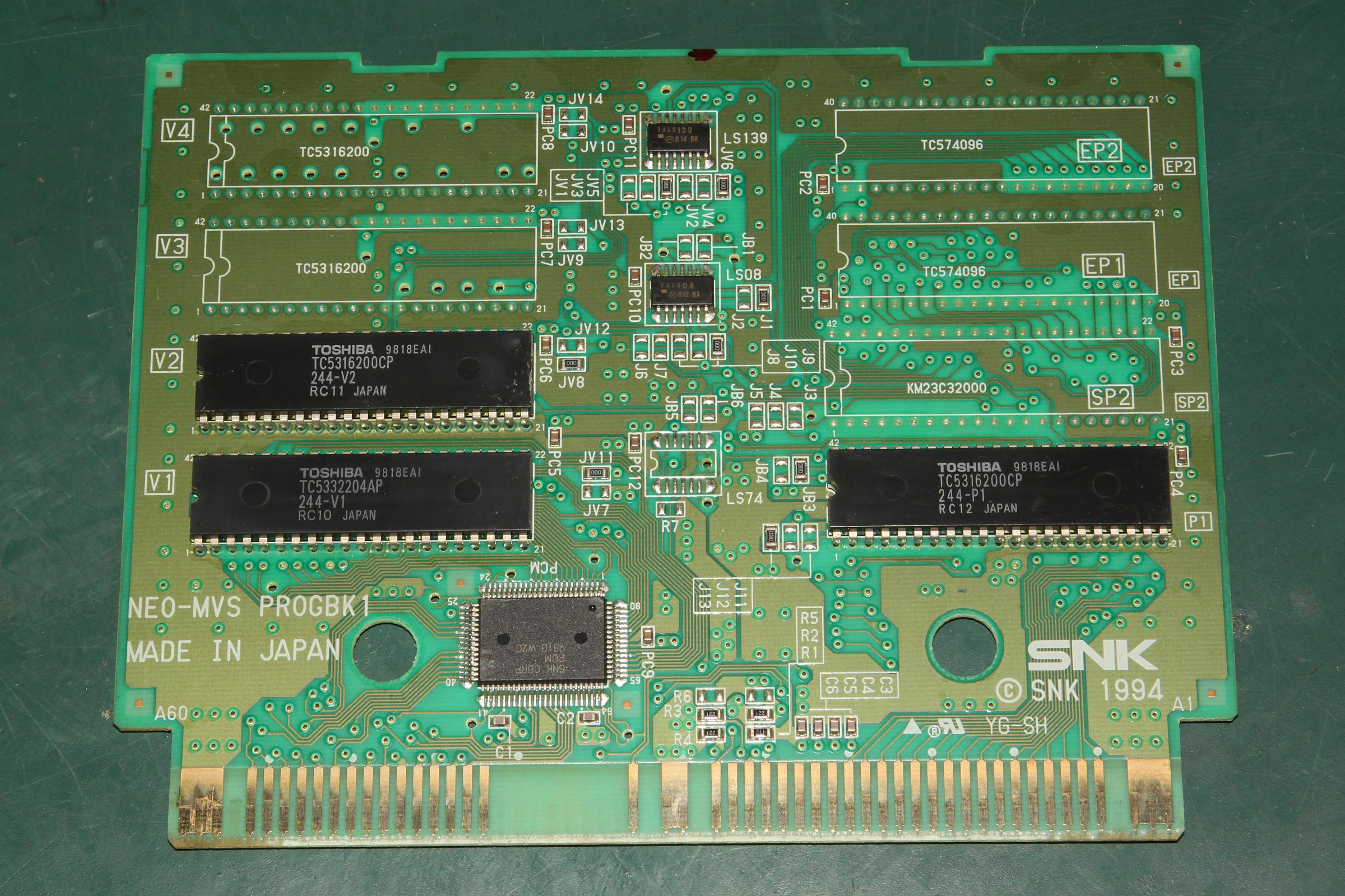 NEO GEO AES ROM CROSS SWORDS 2 II SNK MVS Convert EP ROM from