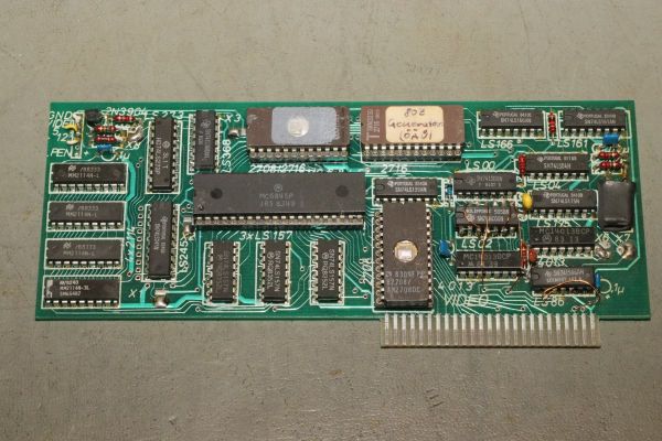 Apple II 80-Zeichen-Karte