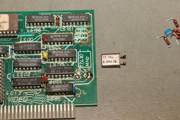 Apple II 80-Zeichen-Karte
