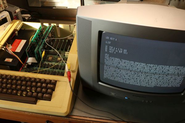 Apple II 80-Zeichen-Karte